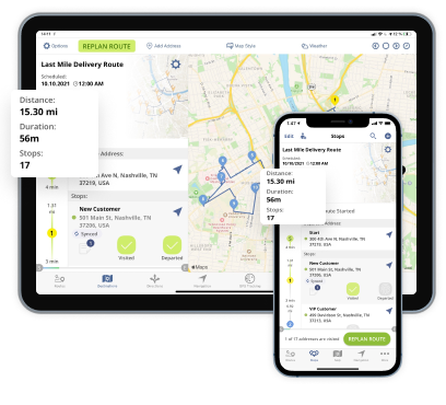 Set limits on how many miles or kilometers are permitted in each route