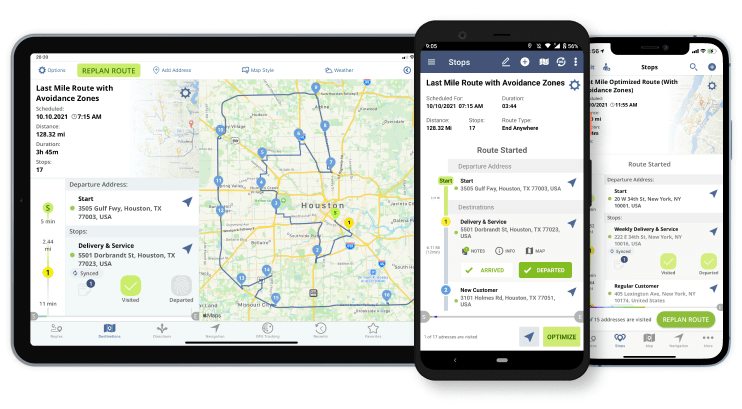 Route avoidance planning for drivers