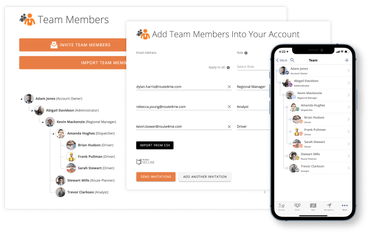 route planning software for teams